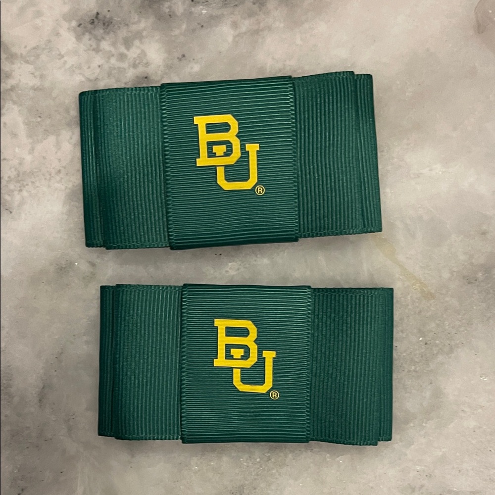 Green Baylor Shoe Clips